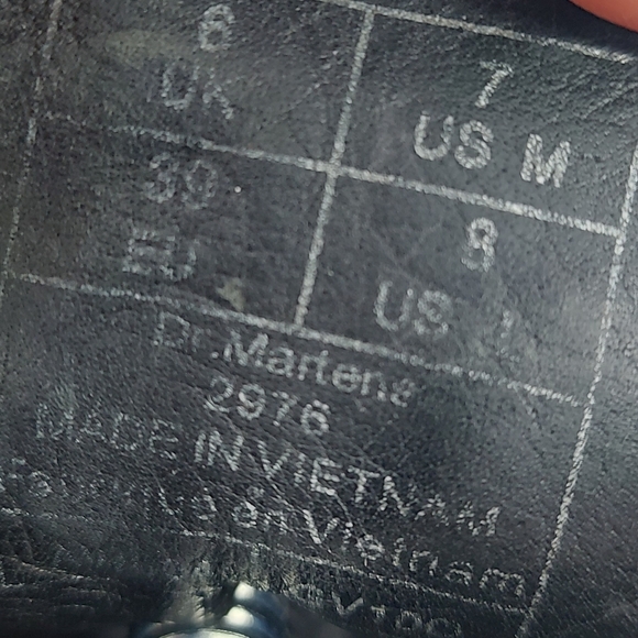 Dr Martens 2976 SMOOTH LEATHER CHELSEA BOOTS Black - Picture 6 of 6